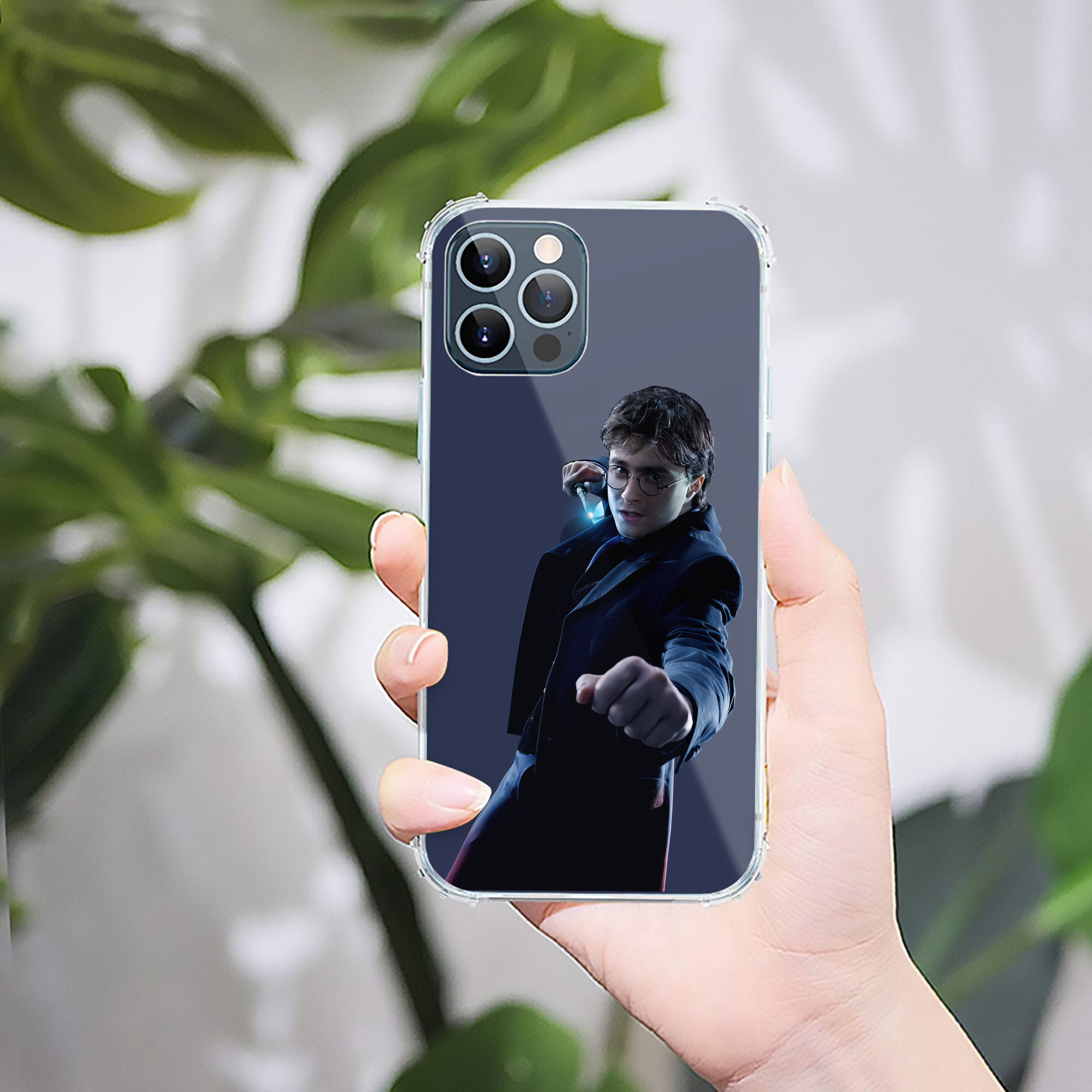 （画像用） Harry Potter ハリー・ポッターシリーズ 【iPhone 12シリーズ対応】透明スマホケース（クリアソフトケース）